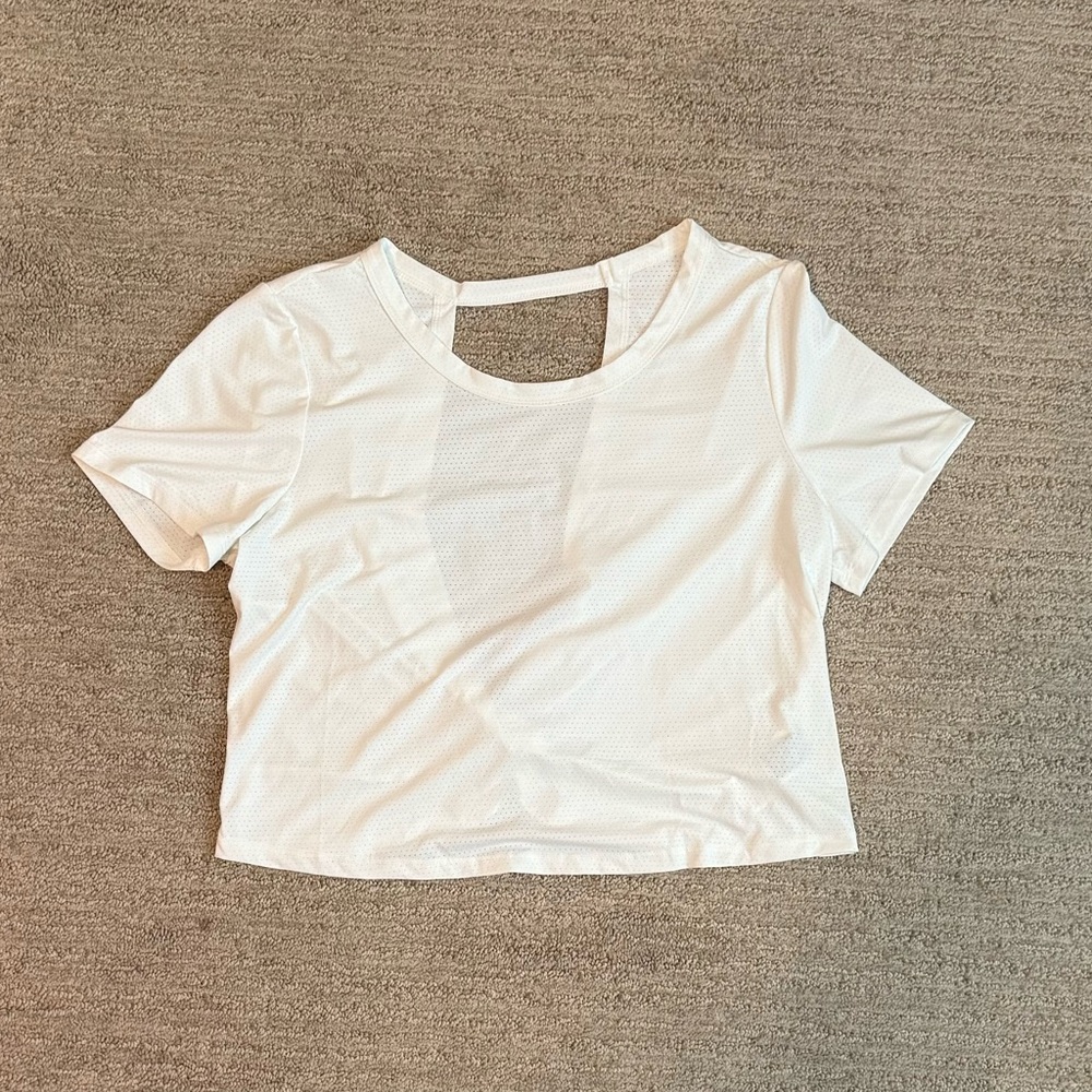 SHEIN White Short Sleeve Tee